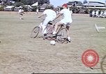 Standbild Fahrrad Polo am Fort Stotsenburg Philippinen Philippinen, 1941, aus Sekunde 6 historischem Filmmaterial Videoclip 65675060828