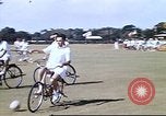 Standbild Fahrrad Polo am Fort Stotsenburg Philippinen Philippinen, 1941, aus Sekunde 12 historischem Filmmaterial Videoclip 65675060828