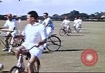 Standbild Fahrrad Polo am Fort Stotsenburg Philippinen Philippinen, 1941, aus Sekunde 13 historischem Filmmaterial Videoclip 65675060828