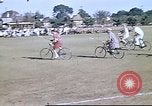 Standbild Fahrrad Polo am Fort Stotsenburg Philippinen Philippinen, 1941, aus Sekunde 59 historischem Filmmaterial Videoclip 65675060828