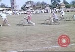 Standbild Fahrrad Polo am Fort Stotsenburg Philippinen Philippinen, 1941, aus Sekunde 60 historischem Filmmaterial Videoclip 65675060828