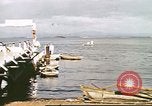 Standbild Pan American California Clipper Flugboot landet und Docks Philippinen, 1941, aus Sekunde 5 historischem Filmmaterial Videoclip 65675060830