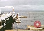 Standbild Pan American California Clipper Flugboot landet und Docks Philippinen, 1941, aus Sekunde 7 historischem Filmmaterial Videoclip 65675060830