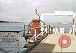 Standbild Pan American California Clipper Flugboot landet und Docks Philippinen, 1941, aus Sekunde 28 historischem Filmmaterial Videoclip 65675060830