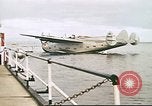 Standbild Pan American California Clipper Flugboot landet und Docks Philippinen, 1941, aus Sekunde 57 historischem Filmmaterial Videoclip 65675060830