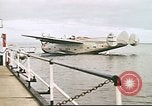 Standbild Pan American California Clipper Flugboot landet und Docks Philippinen, 1941, aus Sekunde 59 historischem Filmmaterial Videoclip 65675060830