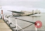 Standbild Pan American California Clipper Flugboot landet und Docks Philippinen, 1941, aus Sekunde 62 historischem Filmmaterial Videoclip 65675060830