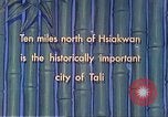 Standbild Chinesen Tali China, 1941, aus Sekunde 3 historischem Filmmaterial Videoclip 65675060840