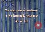 Standbild Chinesen Tali China, 1941, aus Sekunde 4 historischem Filmmaterial Videoclip 65675060840
