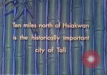Standbild Chinesen Tali China, 1941, aus Sekunde 5 historischem Filmmaterial Videoclip 65675060840