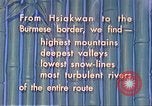 Standbild Burma Road China, 1941, aus Sekunde 8 historischem Filmmaterial Videoclip 65675060841