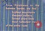 Standbild Burma Road China, 1941, aus Sekunde 9 historischem Filmmaterial Videoclip 65675060841