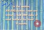 Standbild Burma Road China, 1941, aus Sekunde 55 historischem Filmmaterial Videoclip 65675060841