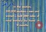 Standbild Burma Road China, 1941, aus Sekunde 58 historischem Filmmaterial Videoclip 65675060841