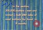 Standbild Burma Road China, 1941, aus Sekunde 60 historischem Filmmaterial Videoclip 65675060841