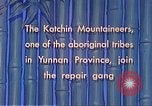 Standbild Katchin Bergsteiger Paoshan China, 1941, aus Sekunde 44 historischem Filmmaterial Videoclip 65675060843