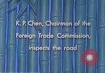 Standbild K P Chen Yunnan China, 1941, aus Sekunde 10 historischem Filmmaterial Videoclip 65675060846