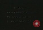 Standbild Arzt Yao und Rockefeller Institut Malaria Control in China während der W Mengshih China, 1941, aus Sekunde 44 historischem Filmmaterial Videoclip 65675060847
