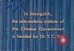 Standbild Arzt Yao und Rockefeller Institut Malaria Control in China während der W Mengshih China, 1941, aus Sekunde 47 historischem Filmmaterial Videoclip 65675060847