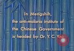 Standbild Arzt Yao und Rockefeller Institut Malaria Control in China während der W Mengshih China, 1941, aus Sekunde 52 historischem Filmmaterial Videoclip 65675060847
