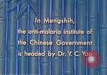 Standbild Arzt Yao und Rockefeller Institut Malaria Control in China während der W Mengshih China, 1941, aus Sekunde 53 historischem Filmmaterial Videoclip 65675060847