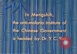 Standbild Arzt Yao und Rockefeller Institut Malaria Control in China während der W Mengshih China, 1941, aus Sekunde 54 historischem Filmmaterial Videoclip 65675060847