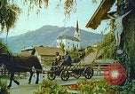 Image of Farmers using animals for transportation Europe, 1950, second 41 stock footage video 65675060860
