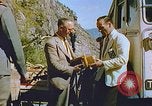 Image of Motor vehicles at border crossings Europe, 1950, second 8 stock footage video 65675060863