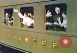 Image of Motor vehicles at border crossings Europe, 1950, second 35 stock footage video 65675060863