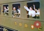 Image of Motor vehicles at border crossings Europe, 1950, second 36 stock footage video 65675060863