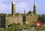 Image of Motor vehicles at border crossings Europe, 1950, second 40 stock footage video 65675060863
