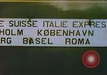 Image of Motor vehicles at border crossings Europe, 1950, second 48 stock footage video 65675060863