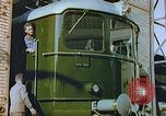 Image of New locomotive in Swiss factory Europe, 1952, second 5 stock footage video 65675060865
