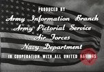 Image animation United States USA, 1945, de la seconde 11 séquences d'archives historiques vidéo 65675060883