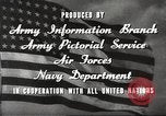 Image animation United States USA, 1945, de la seconde 13 séquences d'archives historiques vidéo 65675060883