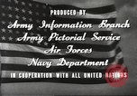 Image animation United States USA, 1945, de la seconde 18 séquences d'archives historiques vidéo 65675060883
