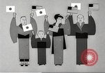 Image of animated cartoon about American support to Japan in 1923 United States USA, 1945, second 49 stock footage video 65675060885