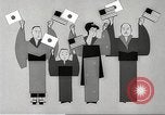 Image of animated cartoon about American support to Japan in 1923 United States USA, 1945, second 52 stock footage video 65675060885