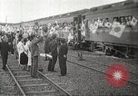 Image troupe japonaise train au départ Chine, 1938, de la seconde 40 séquences d'archives historiques vidéo 65675060888