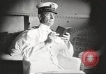 Image of Civilian businessmen and officials pose with Naval officers aboard ship Virginia United States USA, 1925, second 3 stock footage video 65675060899