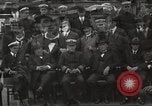Image of Civilian businessmen and officials pose with Naval officers aboard ship Virginia United States USA, 1925, second 31 stock footage video 65675060899