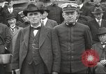 Image of Civilian businessmen and officials pose with Naval officers aboard ship Virginia United States USA, 1925, second 33 stock footage video 65675060899