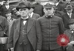 Image of Civilian businessmen and officials pose with Naval officers aboard ship Virginia United States USA, 1925, second 34 stock footage video 65675060899