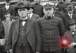 Image of Civilian businessmen and officials pose with Naval officers aboard ship Virginia United States USA, 1925, second 39 stock footage video 65675060899