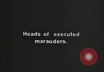 Immagine di Capi di eseguito marauders La Manciuria Cina, 1930, secondo 34 filmato di repertorio 65675060902