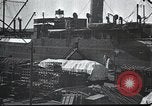 Image of US Army guarding supply ship in Siberia Soviet Russia World War 1 Siberia Soviet Union, 1918, second 7 stock footage video 65675060926