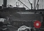 Image of US Army guarding supply ship in Siberia Soviet Russia World War 1 Siberia Soviet Union, 1918, second 9 stock footage video 65675060926