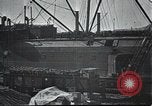 Image of US Army guarding supply ship in Siberia Soviet Russia World War 1 Siberia Soviet Union, 1918, second 10 stock footage video 65675060926