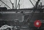 Image of US Army guarding supply ship in Siberia Soviet Russia World War 1 Siberia Soviet Union, 1918, second 11 stock footage video 65675060926
