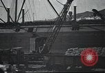 Image of US Army guarding supply ship in Siberia Soviet Russia World War 1 Siberia Soviet Union, 1918, second 12 stock footage video 65675060926